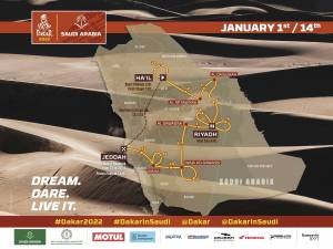 Percorso Dakar 2022