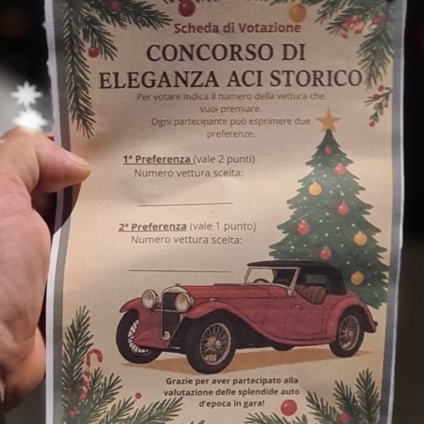 Concorso di ELEGANZA ACI&nbsp;Storico