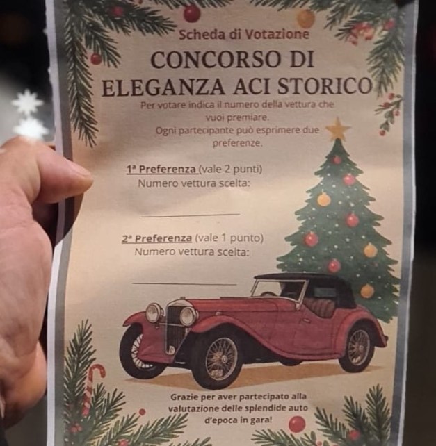 Concorso di ELEGANZA ACI&nbsp;Storico